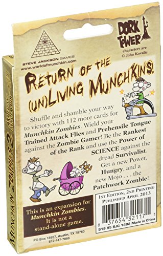 Munchkin Zombies 2 - Armed & Dangerous - Videojuego para niños (Steve Jackson Games) (versión en inglés)