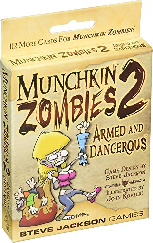 Munchkin Zombies 2 - Armed & Dangerous - Videojuego para niños (Steve Jackson Games) (versión en inglés)