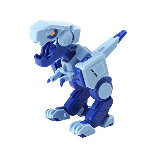 MUPUSA Creative Interactive Dinosaur Xmas Toy Box Deformado Gif Toy Dinosaur Educación educativa (Azul)