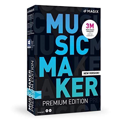 Music Maker 2021 Premium Edition - More sounds. More possibilities. Simply create music.|Premium|several|Endless|PC|Disc