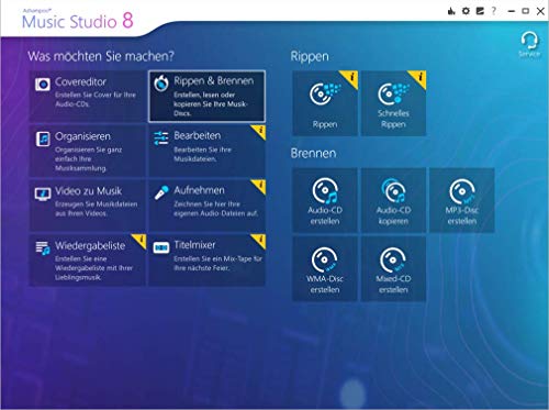 Music Studio 8 - Recorder and Editor - professional sound studio for recording, editing and playing all common audio files: WAV, AIFF, FLAC, MP2, MP3, OGG for Windows 10, 8.1, 7
