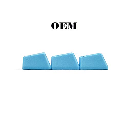 MXMYFZ OEM Caliente sublimación tecla Clave, Apple Mac 9 Clave Kit, Suplemento Teclas de Comando de opción Teclas de Control Teclas adicionales,Light Blue