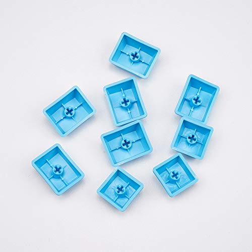 MXMYFZ OEM Caliente sublimación tecla Clave, Apple Mac 9 Clave Kit, Suplemento Teclas de Comando de opción Teclas de Control Teclas adicionales,Light Blue