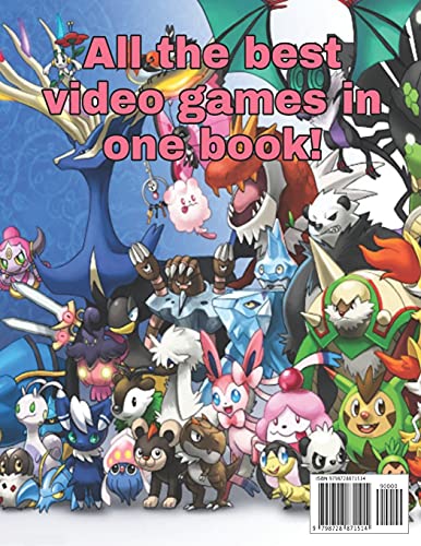 My Best Video Games Coloring Book: Over 80 Pages of High Quality, All The Best Video Games in One Book, Video Games Activity Book For Kids And ... this Amazing Coloring Book of Video Games!