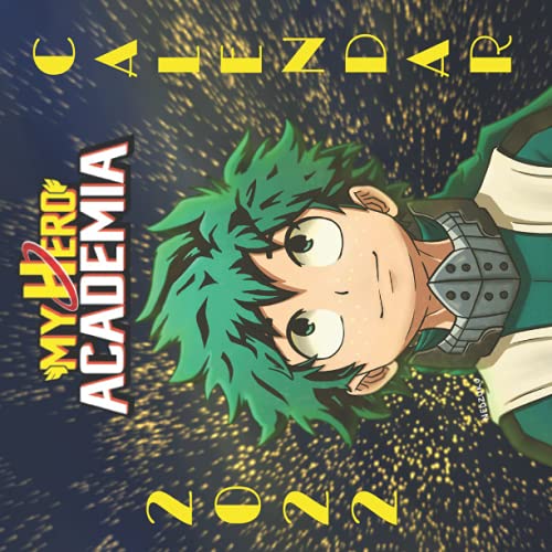 My Hero Academia Calendar 2022: My Hero Academia Official 2022 Monthly Planner, Square Calendar with 13 Exclusive My Hero Academia Pictures from ... anime calendar with beautiful pictures