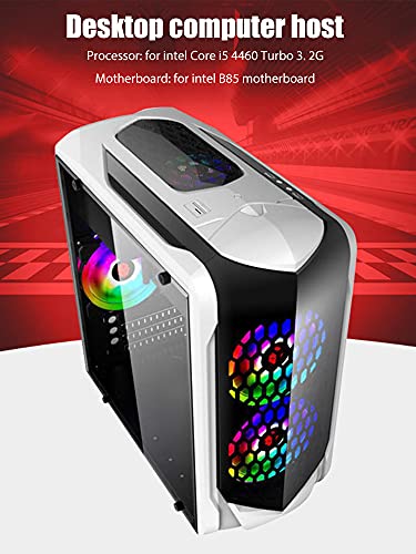 MY99USSI Gaming PC Computadora de Escritorio Host i5 4460 B85 Placa Base Tarjeta gráfica incorporada de 3000 núcleos 8G RAM 256G SSD Drive Power 600W 220V