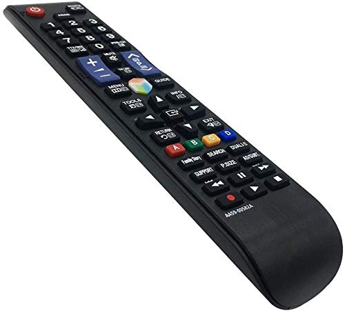 MYHGRC Mando a Distancia Samsung TV para Mando a Distancia para Samsung HDTV LCD LED Smart TV-Reemplazado AA59-00580A AA59-00582A -No Requiere configuración Mando a Distancia para Samsung TV