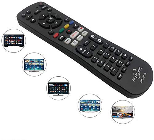 MYHGRC Mando a Distancia Universal de TV para Mando Universal Samsung, Vizio, LG, Sony, Panasonic, Toshiba, Philips, SEIKI, Hitachi, JVC,TCL,VESTEL,RCA Smart TV,con Control Remoto Universal