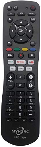 MYHGRC Mando a Distancia Universal de TV para Mando Universal Samsung, Vizio, LG, Sony, Panasonic, Toshiba, Philips, SEIKI, Hitachi, JVC,TCL,VESTEL,RCA Smart TV,con Control Remoto Universal
