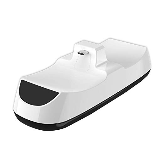 N  A Estación De Carga del Controlador Ps5 DualSense, Base De Carga del Controlador USB para Playstation 5, Accesorios De La Consola Ps5, Carga hasta Dos Controladores Inalámbricos DualSense.