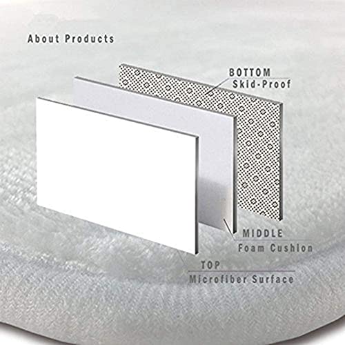 N/Ａ Antideslizante Felpudo Goma Elástica para Reproductor Playstation, Goma Elástica con Control para Videojuegos, Alfabeto para Videojuegos, Decoración para Hogar Y Baño, Novedad Alfombra