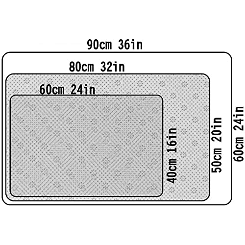 N/Ａ Antideslizante Felpudo Goma Elástica para Reproductor Playstation, Goma Elástica con Control para Videojuegos, Alfabeto para Videojuegos, Decoración para Hogar Y Baño, Novedad Alfombra