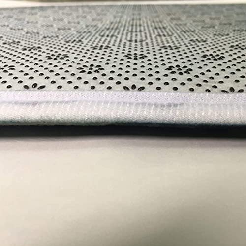 N/Ａ Antideslizante Felpudo Goma Elástica para Reproductor Playstation, Goma Elástica con Control para Videojuegos, Alfabeto para Videojuegos, Decoración para Hogar Y Baño, Novedad Alfombra