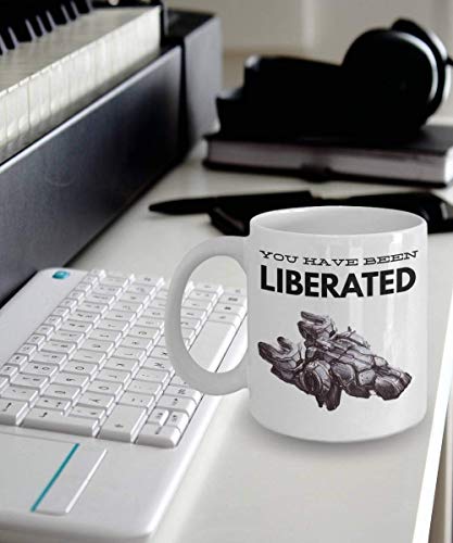 N\A Taza de 2 Tazas de Starcraft Regalos Taza de Taza de Terran Regalo Que has Sido liberado Taza de Taza de Liberator Regalo Taza de Juego única Taza de Regalo para los fanáticos de Starcraft 2