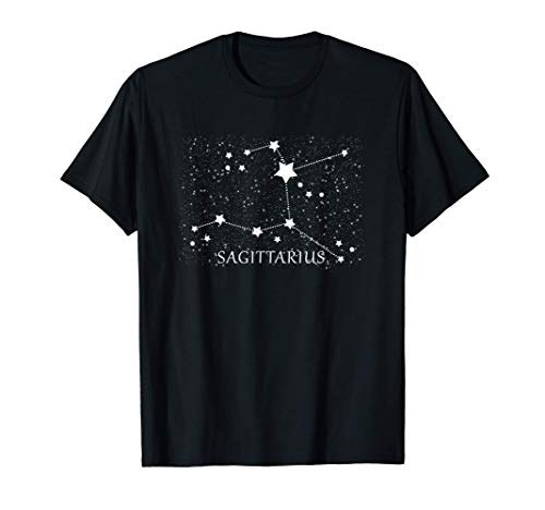 Nacido Sagitario Horóscopo Signo del zodiaco Astrología Cump Camiseta