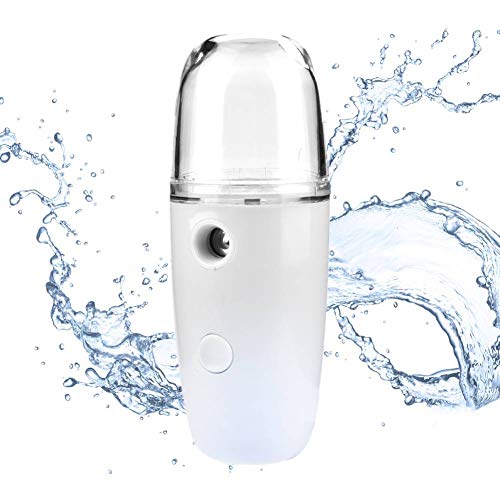 Nano Ion Mist Sprayer, USB Recargable, Profesional Nano Face Humidifier, Beauty Moist Skin Care Sprayer para Face Personal Skin Care Care