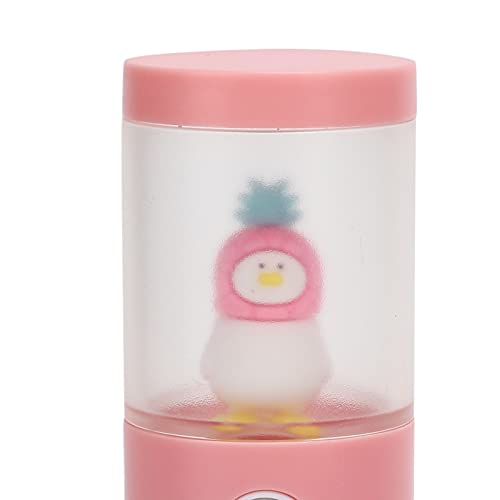 Nano Mist Rociador Facial Mister Portable Mini Face Mist Steamer Piel Hidratante Hidratante Recargable Handy Facial Steamer(Rosa)