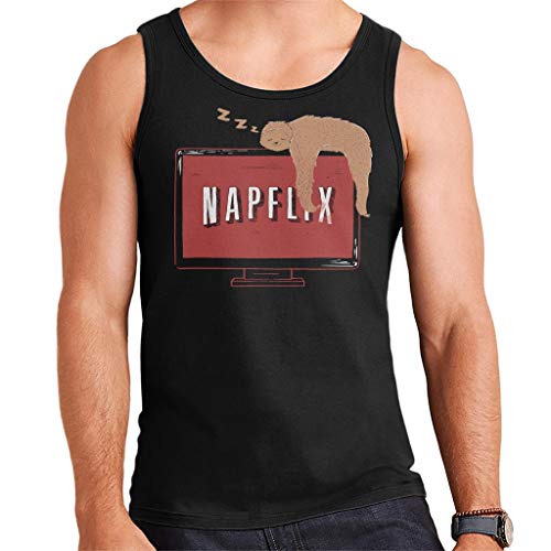 Napflix Netflix Sloth Men's Vest