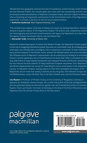 Napoleon's Empire: European Politics in Global Perspective (War, Culture and Society, 1750 –1850)