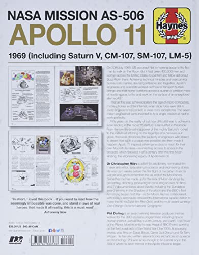NASA Mission As-506 Apollo 11 1969 (Including Saturn V, CM-107, Sm-107, LM-5): 50th Anniversary Special Edition - An Insight Into the Hardware from th ... the First Manned Mission to Land on the Moon