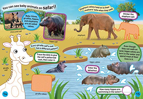 National Geographic Kids Baby Animals Sticker Activity Book: Over 1,000 stickers! (NG Sticker Activity Books)