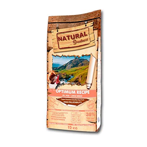 Natural Greatness Optimum Large Breed Alimento Seco Completo para Perros - 12000 gr