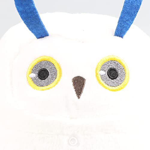 NAUXIU Tales of Arise Plushie, Owl Plush Toy, Removable Cartoon Anime Soft Stuffed Plush Gift for Kid and Fans, Owl Animal Cuddly Toy, Stuffed Toy,Animal Plush Toys