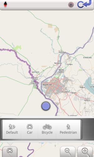 Navegador de coche Asunción, Paraguay - CNM