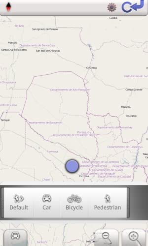 Navegador de coche Paraguay - CNM