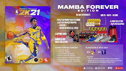 NBA 2K21 Mamba Forever Edition for Xbox One [USA]