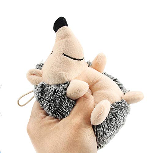 NC Hedgehog Soft Plush Dog Toys Small/Large Dogs Interactive/Squeaky Sound Toy Chew Bite Resistanttoy Pets Accessories Supplies