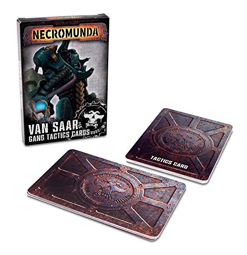 Necromunda: Van SAAR Gang Tactics Cards