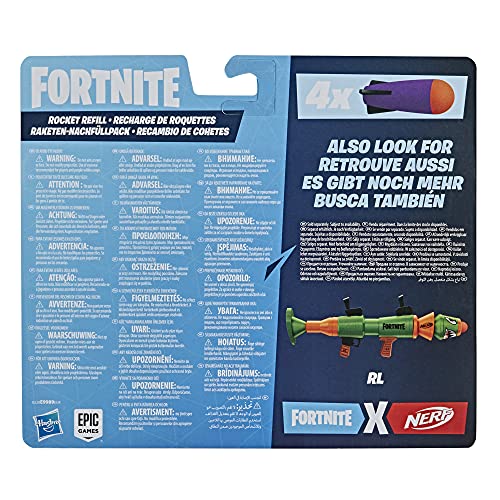 Nerf- Fortnite Misiles (Hasbro E9989EU4)