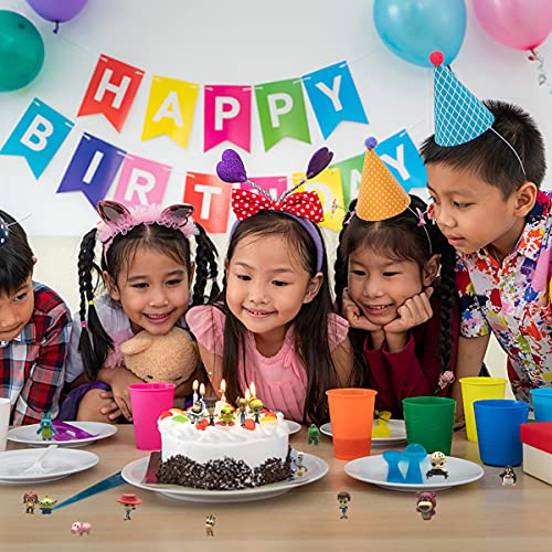 Nesloonp 17 Pack Toy Story de Aventuras de Woody y Perdigón, Juguetes niños Suministros Divertidos para Fiestas para niños pequeños, Juego de decoración para Tartas para cumpleaños