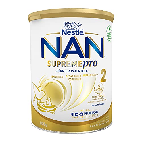 Nestlé NAN Supreme Pro 2 Leche de Continuación en Polvo Premium, 800g