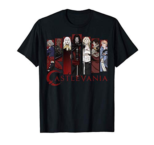 Netflix Castlevania Character Panels Camiseta