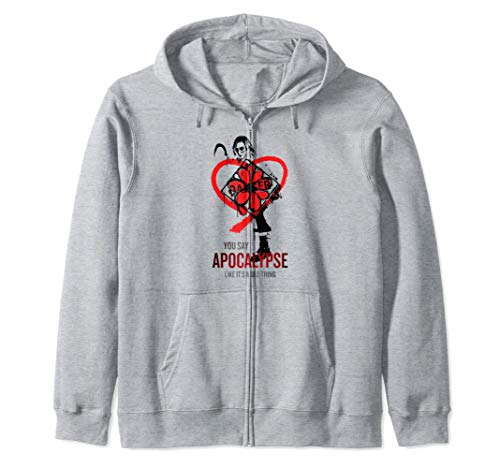 Netflix Daybreak Sam Danger Sudadera con Capucha