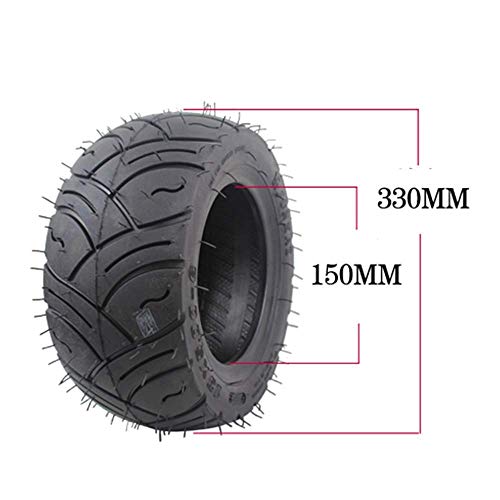 Neumáticos Duraderos 13x5.00-6 Neumático De Vacío A Prueba De Explosiones Antideslizante Y Resistente Al Desgaste Adecuado Para Ruedas De Repuesto Para Patinete De Reemplazo De Llantas Beach Kart