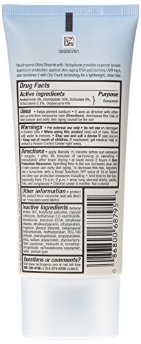 Neutrogena Ultra Sheer Sunblock SPF#45 90 ml