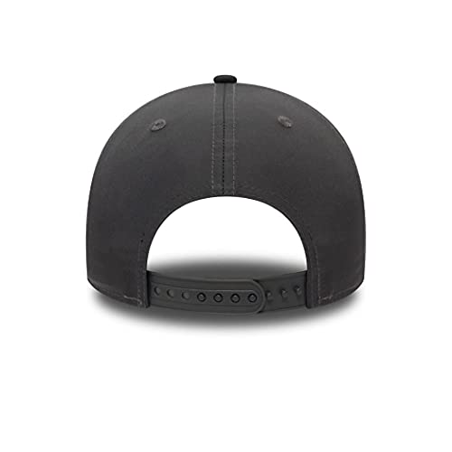 New Era York Yankees MLB Pipe Pop Graphite 9Forty Adjustable Snapback Cap - One-Size