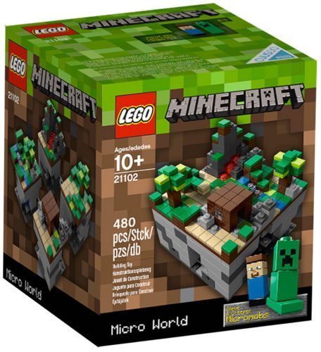 New Lego cuusoo Minecraft Micro World 21102 Sealed Nib nisb Rare Exclusive Mobs by LEGO