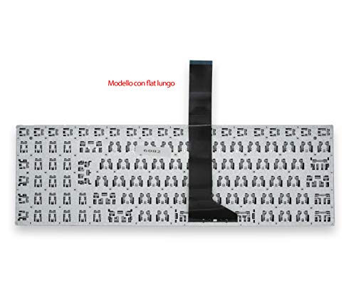 New Net Keyboards Clavier Italien Compatible pour Ordinateur Portable ASUS F550C F550L F550W F550LD F550LN F552W F552 x552c X552L K550J K550JF K550VX P550C X501 F550c X501U X501XE