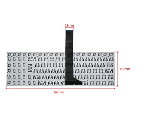 New Net Keyboards Clavier Italien Compatible pour Ordinateur Portable ASUS F550C F550L F550W F550LD F550LN F552W F552 x552c X552L K550J K550JF K550VX P550C X501 F550c X501U X501XE