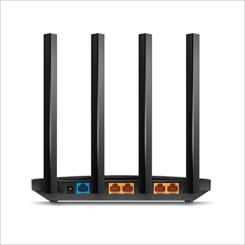[New] TP-Link AC1900 - Router inalámbrico Doble Banda (2,4 GHz / 5 GHz),WiFi MU-MIMO, 4xGigabit LAN Ports /1xWAN Port, Tecnología Beamforming, Smart Connect, Control Parental (Archer C80)