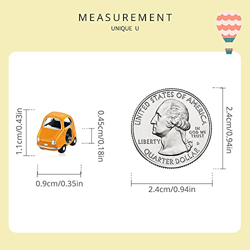 NewL Plata de ley 925 Transporte Cartoon Car Key Charm Suv Rosa Bicicletas Minibus Convertible Bead para mujeres DIY joyería