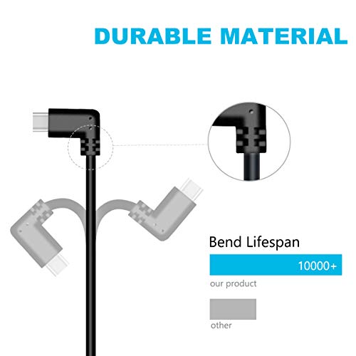 NEWZEROL Total 6M / 20Ft Tipo C Cable de Datos Estable Compatible para Oculus Quest 2 Link Steam VR, Cable de Extensión con Chip Amplificador de Relé y Cable USB 3.2 Gen 1 (Sólo Cable)