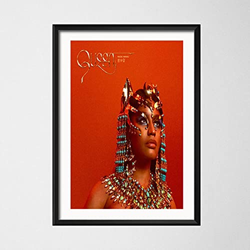 Nicki Minaj Queen Chun-Li Hot Album Hip Hop Rap Music Star Art Pintura Lienzo Póster Pared Decoración para el hogar 50x70 cm F-575