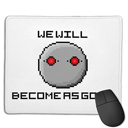 Nier Automata Become As Gods Pixel Art Diseños personalizados Base de goma antideslizante Gaming Mouse Pads para, Pc, Co.