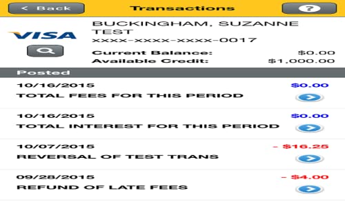 NIHFCU Visa Credit Card