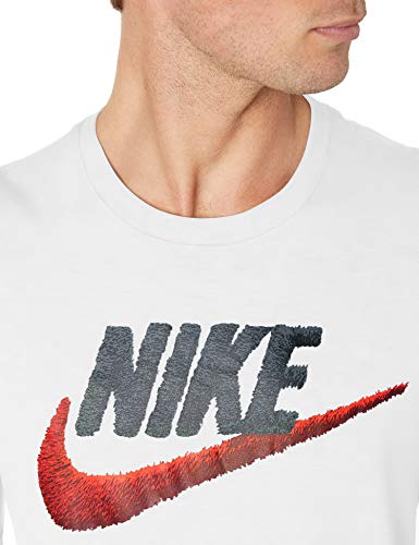 NIKE AR4993 100 Camiseta de Manga Corta, Hombre, Blanco, XL